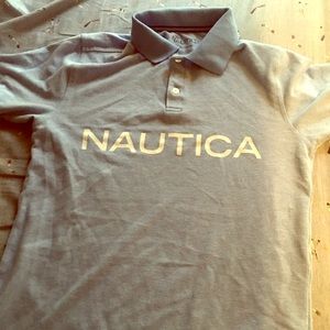 A Light Blue Nautica Polo